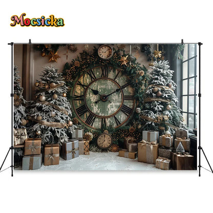 Christmas Festive Celebration Backdrop [Customizable]