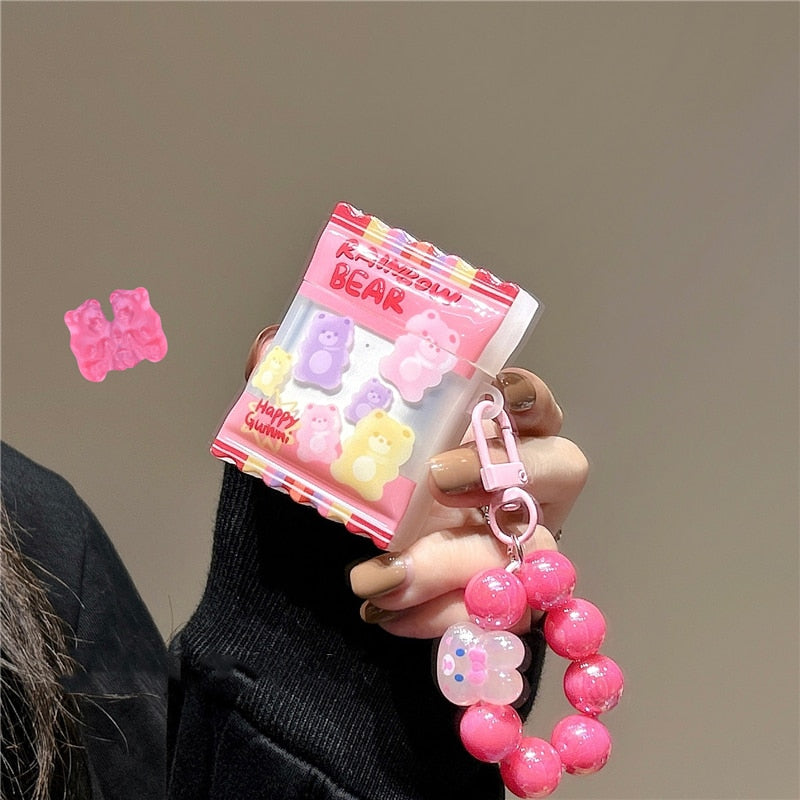 Candy Bear AirPods Case & Bracelet