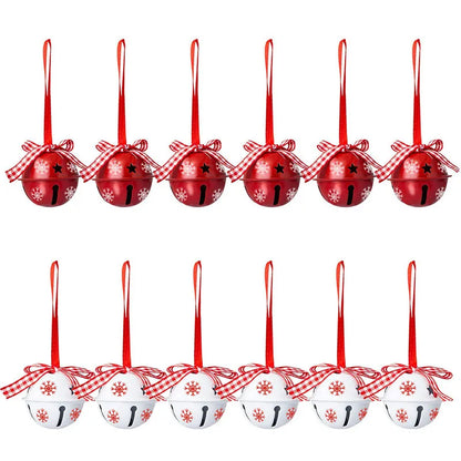 Christmas Festive Jingle Bells [Snowflake 12-Pack]