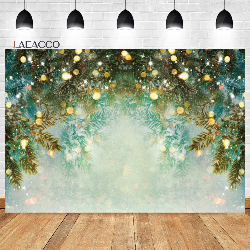 Christmas Holiday Magic Photography Backdrop