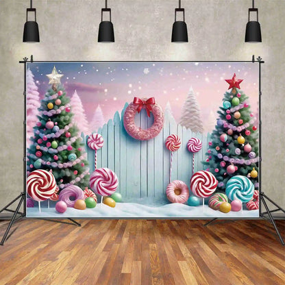 Christmas Candyland Photo Backdrop [Indoor Events]