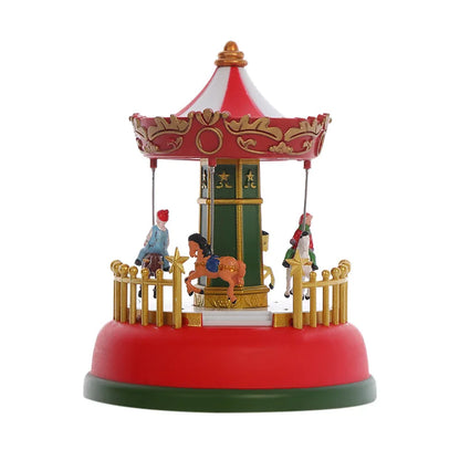 Christmas Festive Carousel Night Light