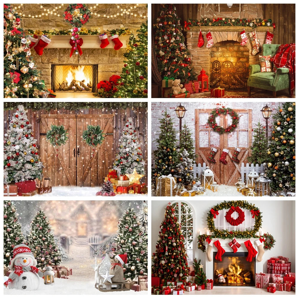 Christmas Wonderland Photo Backdrop