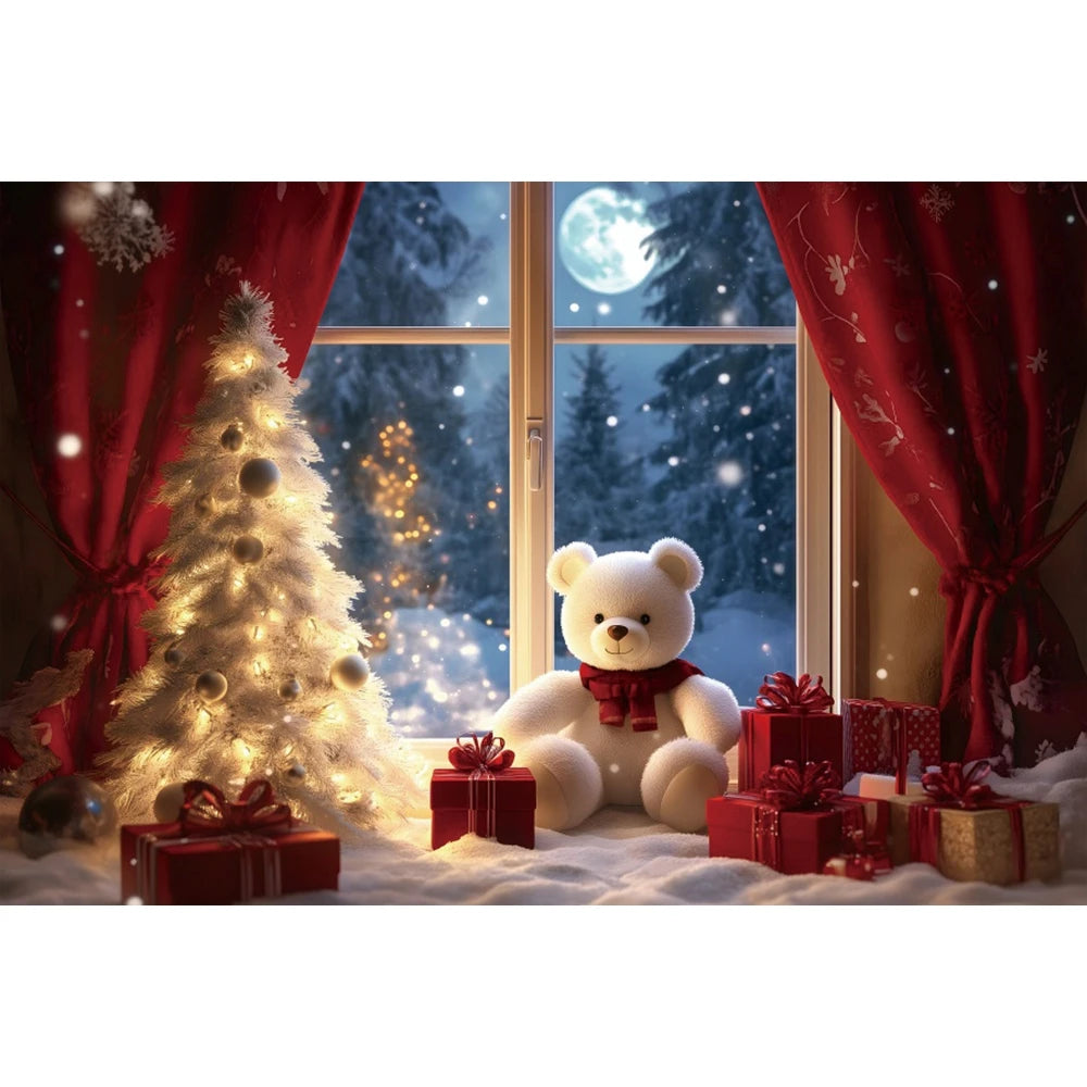 Christmas Winter Wonderland Backdrop [Various Sizes]