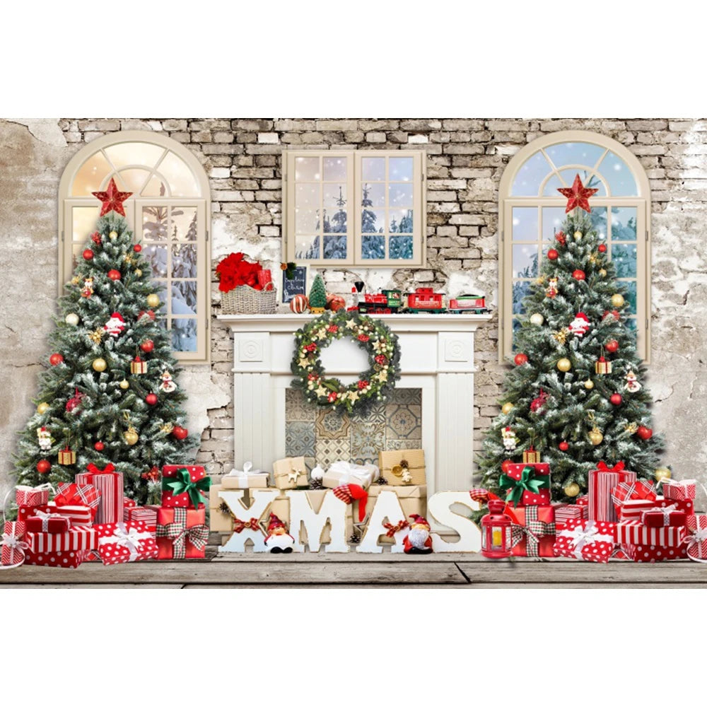 Christmas Wonderland Photo Backdrop