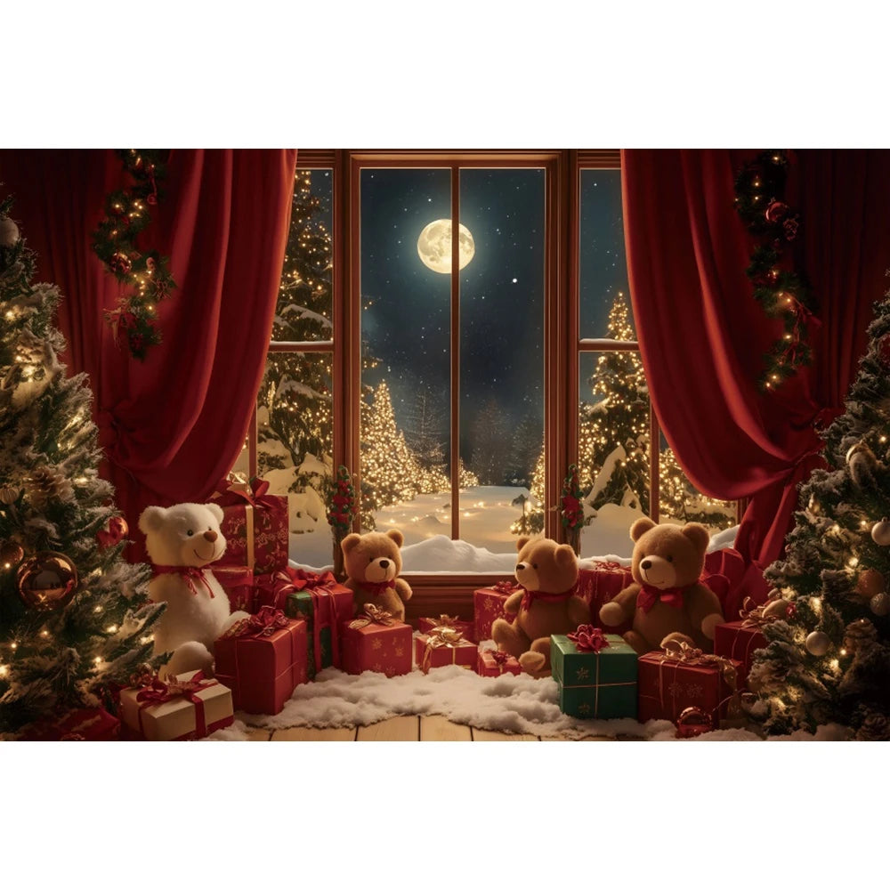 Christmas Festive Fairytale Backdrop [Indoor Use]