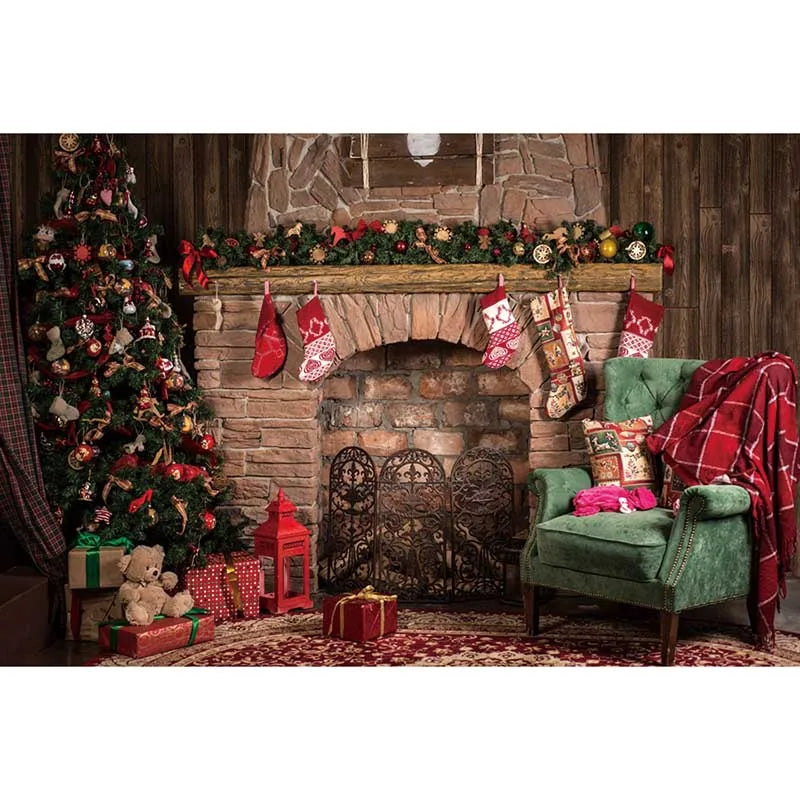 Christmas Festive Wonderland Backdrop [Holiday Settings]