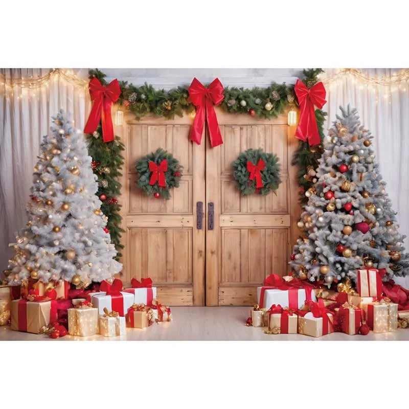 Christmas Winter Wonderland Backdrop Decor