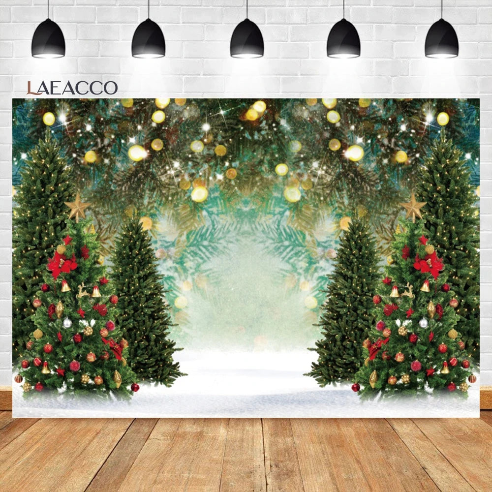 Christmas Winter Wonderland Photography Backdrop