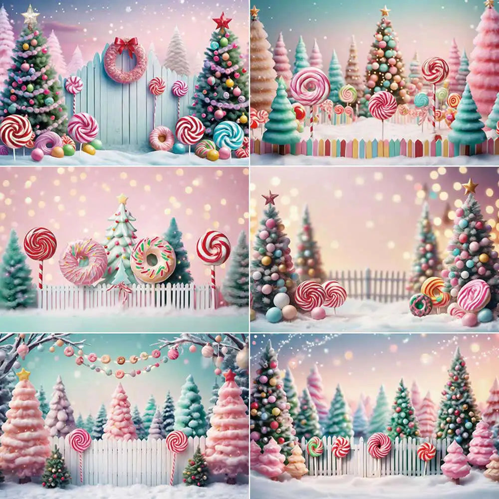 Christmas Candyland Photo Backdrop [Indoor Events]