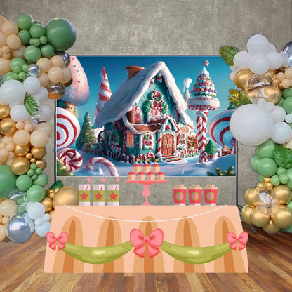 Christmas Festive Holiday Backdrop [Indoor Use]