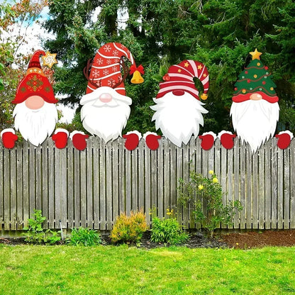 Cute Claus Christmas Yard Signs