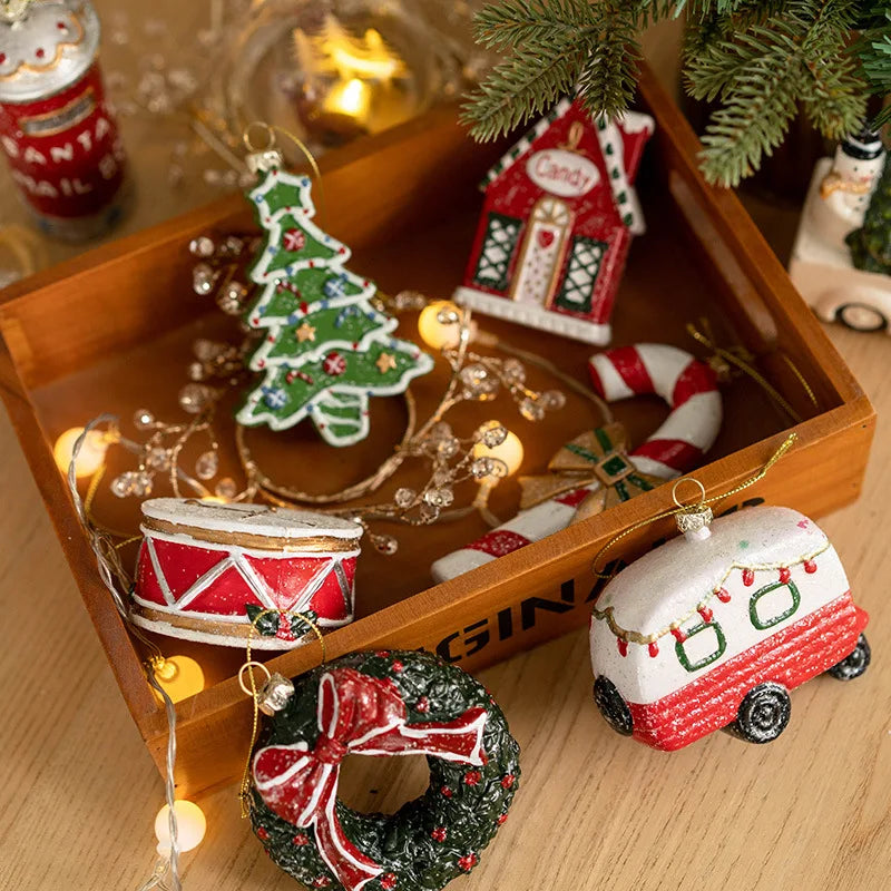 Christmas Charm Decorative Pendants