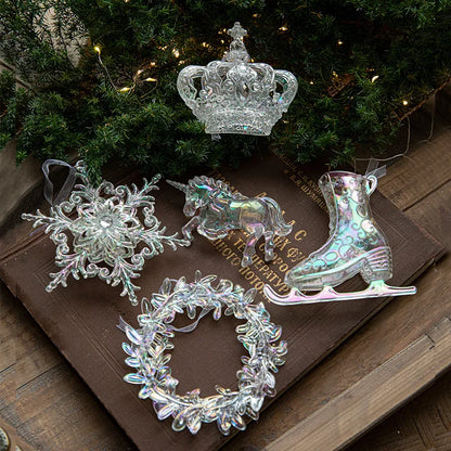 Frosty Flake Ornaments [Christmas Tree]