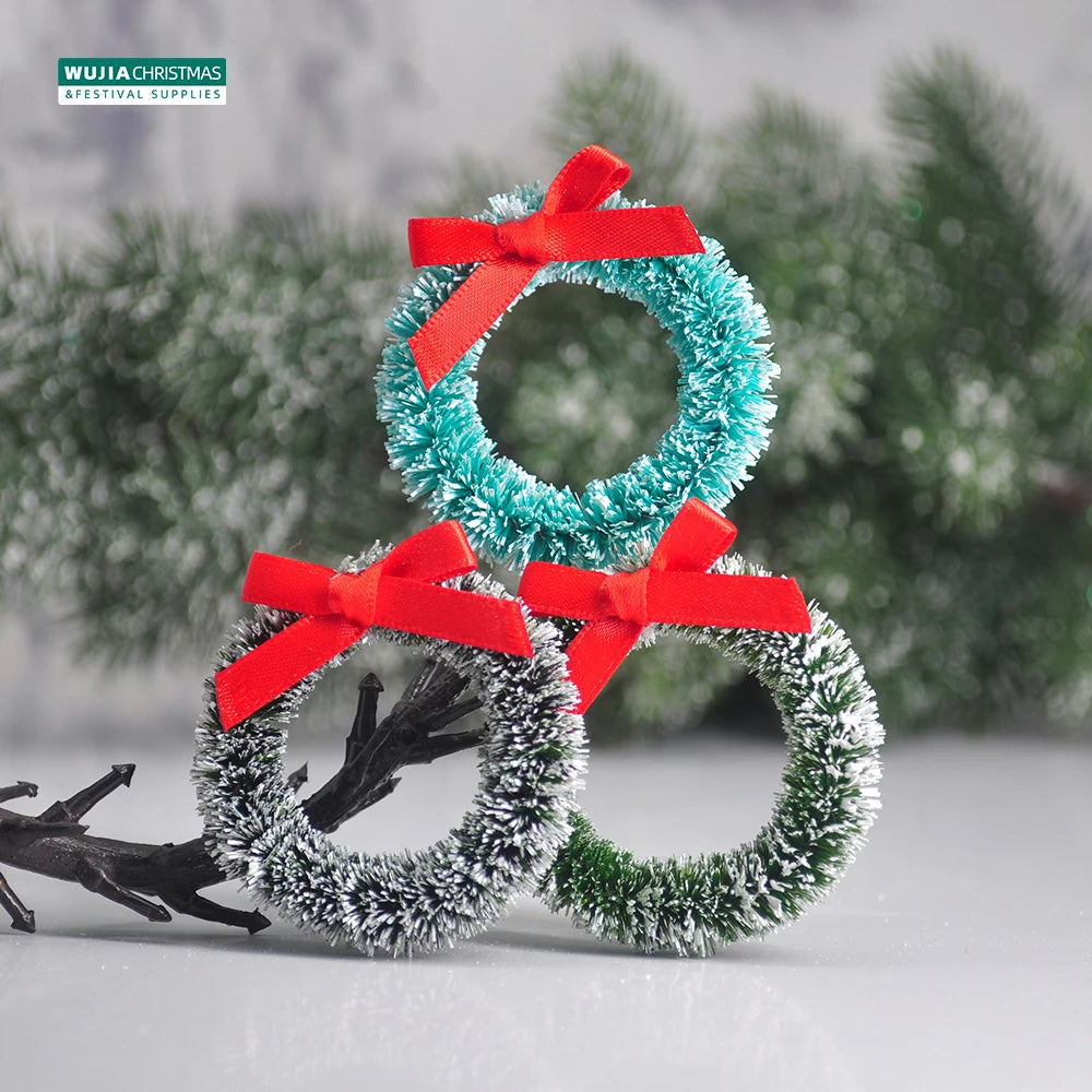 Christmas Mini Holiday Wreaths Set