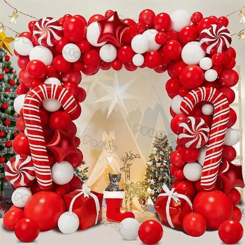 Festive Balloon Garland [Christmas/New Year/Birthday]