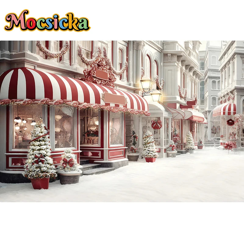 Christmas Winter Wonderland Backdrop [300cm]