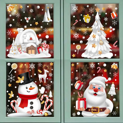 Christmas Window Sticker Set