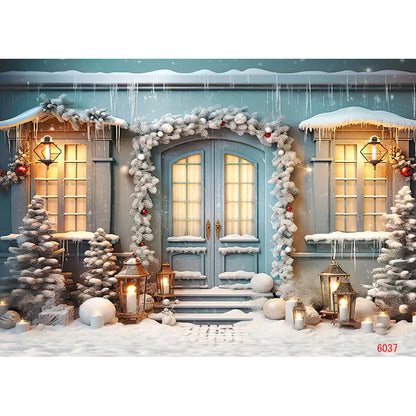 Christmas Festive Winter Wonderland Backdrop