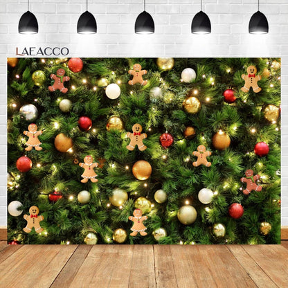 Christmas Holiday Cheer Backdrop [Vinyl/Polyester]