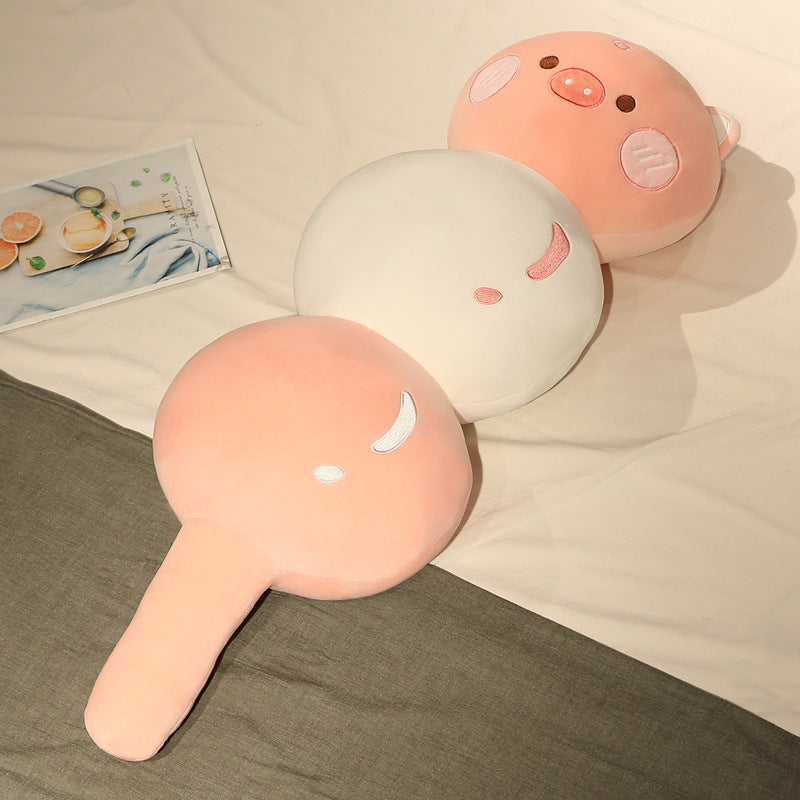 Candied Fruit Skewer Plush Pillow - Piggy