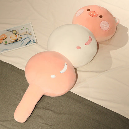 Candied Fruit Skewer Plush Pillow - Piggy