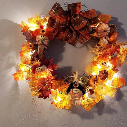 Autumn Maple Leaf String Lights - Halloween - LED Lighting & Neon Signs - Scribble Snacks