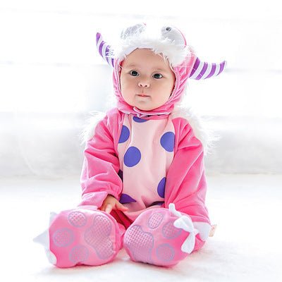 Baby Halloween Animal Jumpsuit - 0 - Scribble Snacks