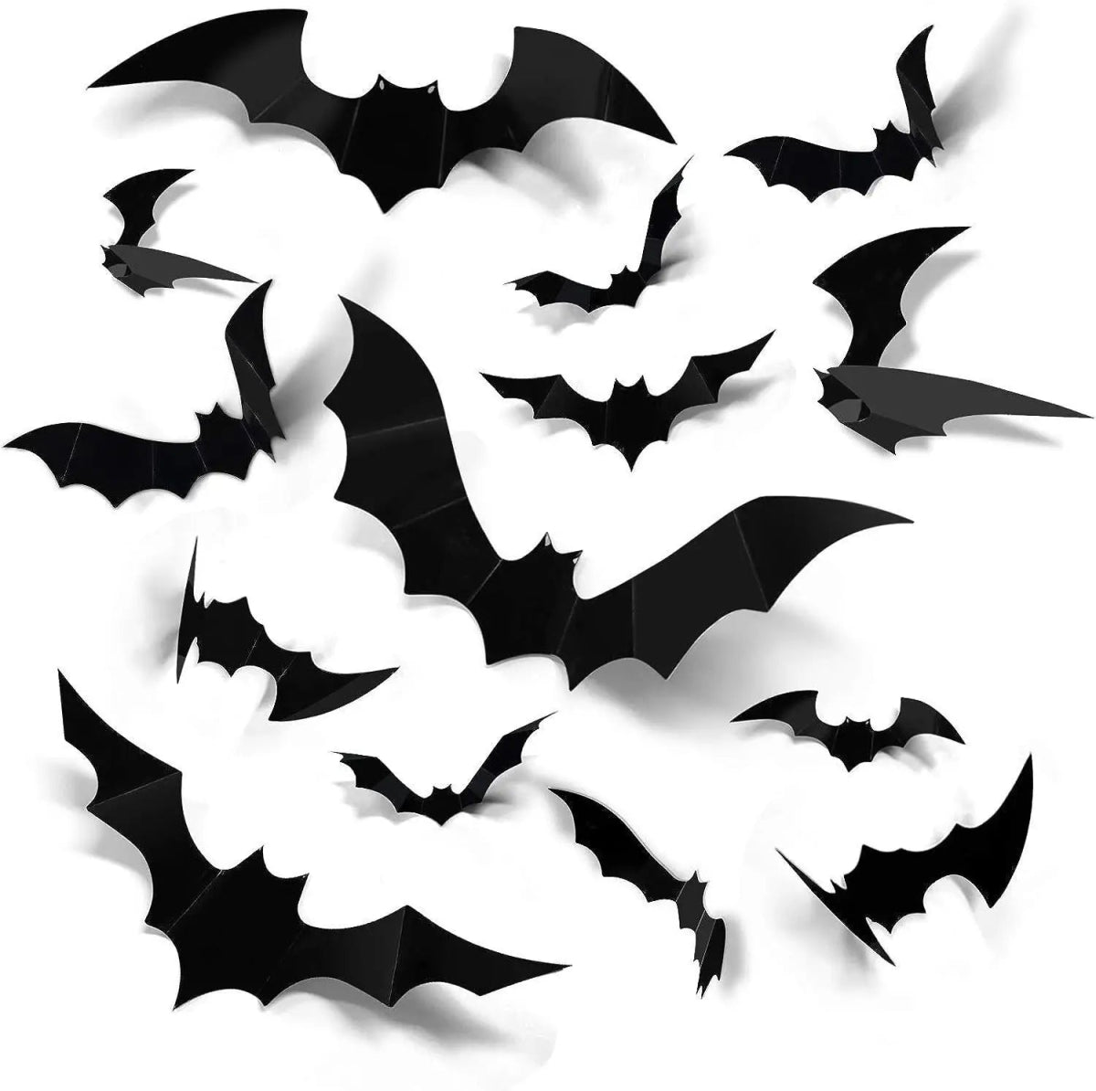 Bat & Spider Halloween Wall Stickers - Halloween - Stickers & Labels (including Scrapbooking, Wall Decals) - Scribble Snacks