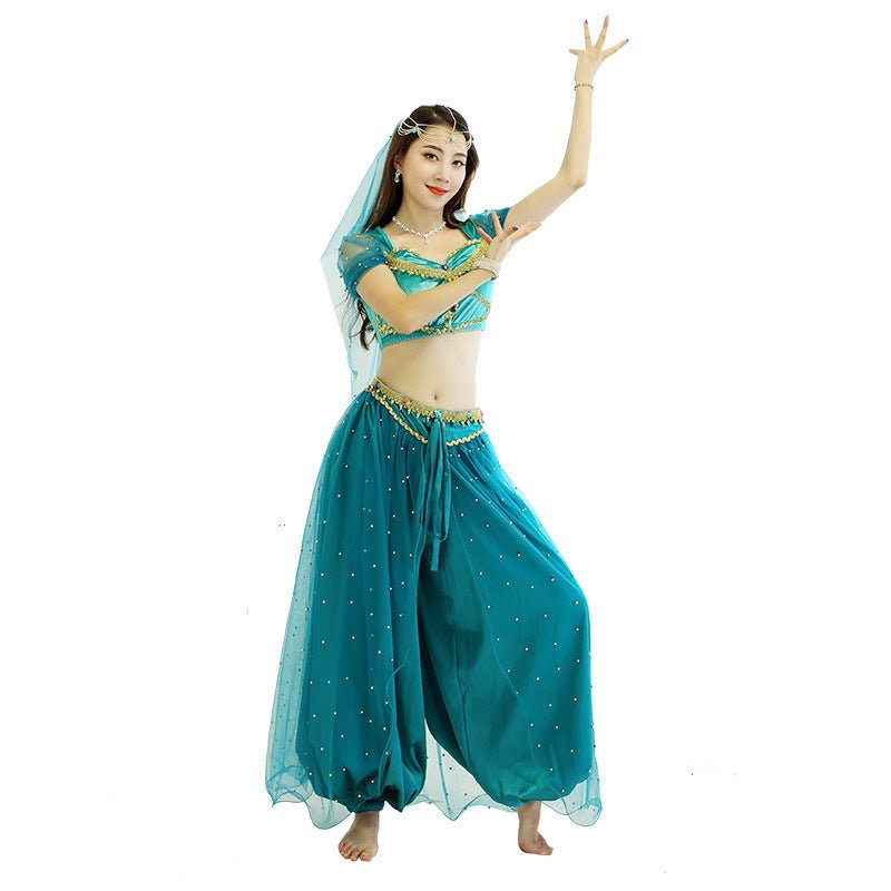 Belly Dance Performance Costume Halloween Costume Set - 0 - Scribble Snacks