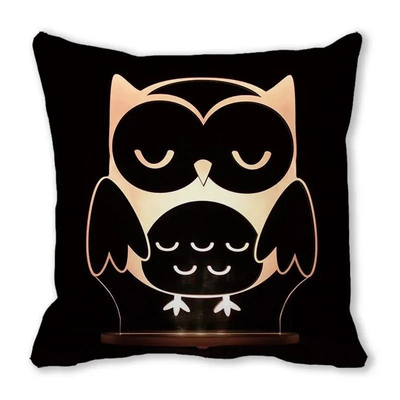 Black Cat Pumpkin Pillowcase - Halloween - Seasonal Plush Pillows & Throw Decorations - Scribble Snacks