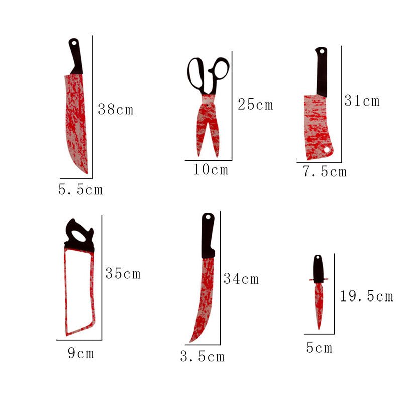 Blood knife halloween decoration - 0 - Scribble Snacks