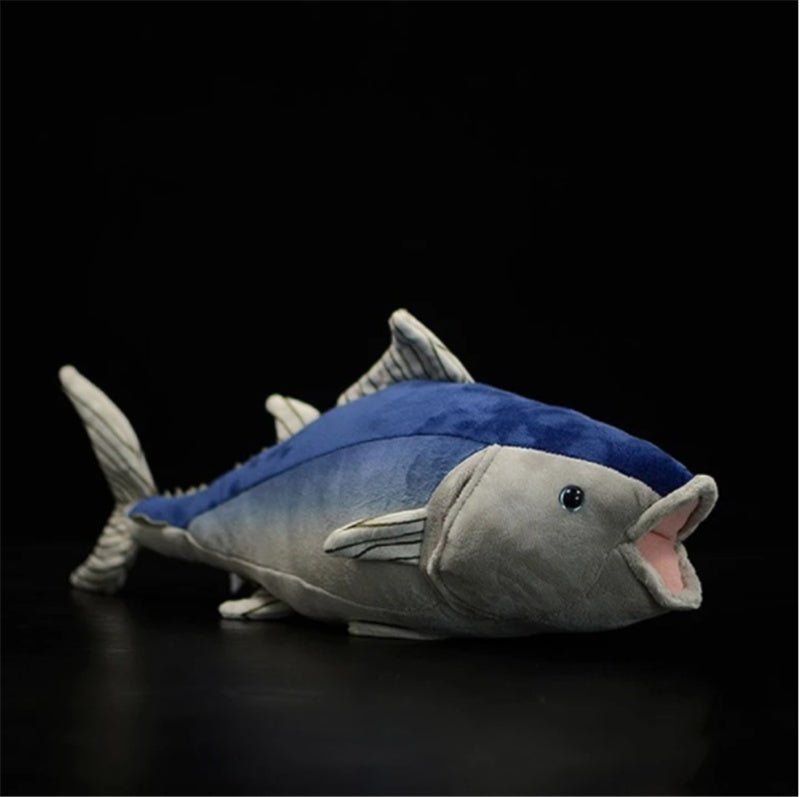 Blue Tuna Plush Toy Simulation Animal Plush Toy - 0 - Scribble Snacks