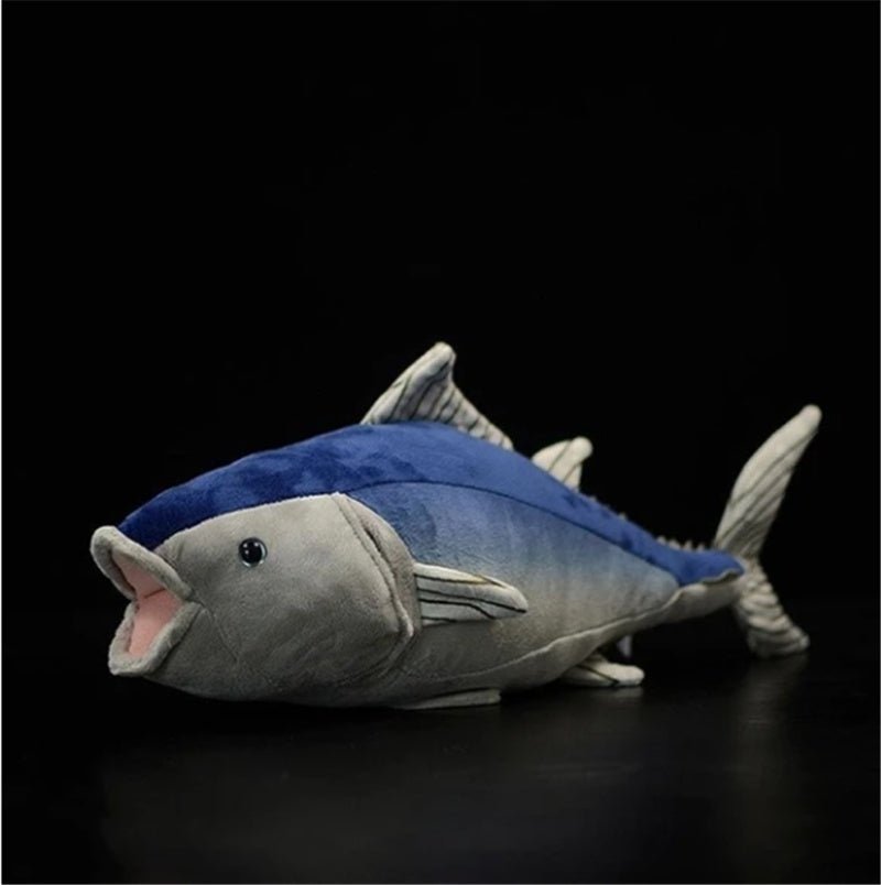 Blue Tuna Plush Toy Simulation Animal Plush Toy - 0 - Scribble Snacks