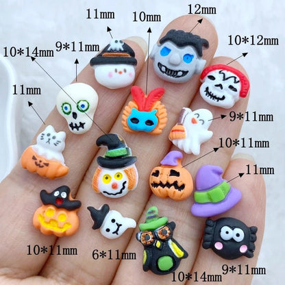 Boo - tiful Mini Resin Charms - Halloween - Resin Ornaments & Charms - Scribble Snacks