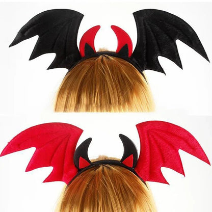 Bubbly Bat Halloween Headband - Halloween - Clothing Accessories (Necklaces, Vampire Teeth, Pins, Headwear) - Scribble Snacks