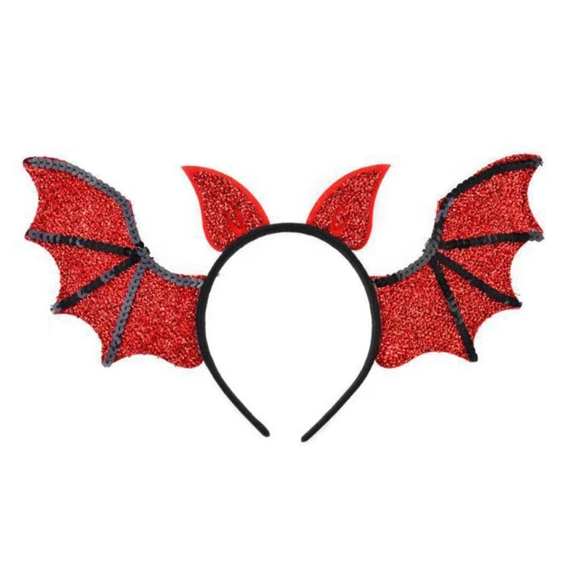 Bubbly Bat Halloween Headband - Halloween - Clothing Accessories (Necklaces, Vampire Teeth, Pins, Headwear) - Scribble Snacks