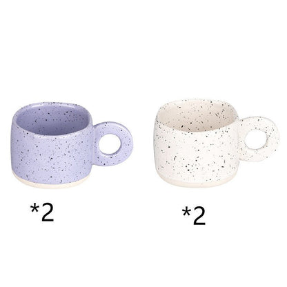 Candy Color 280ml Ceramic Mug with Handle - 0 - Scribble Snacks