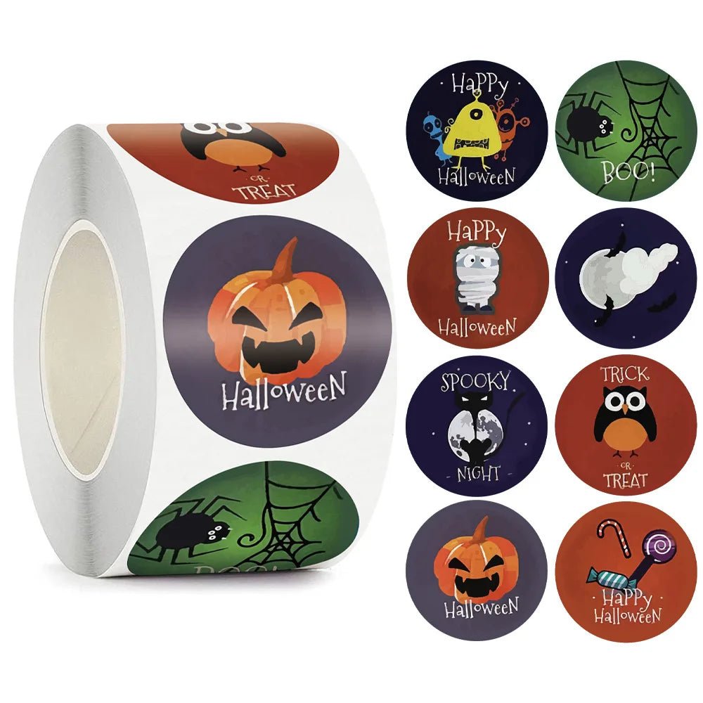 Candy Halloween Stickers Decorating Kit - Halloween - Stickers & Labels (including Scrapbooking, Wall Decals) - Scribble Snacks