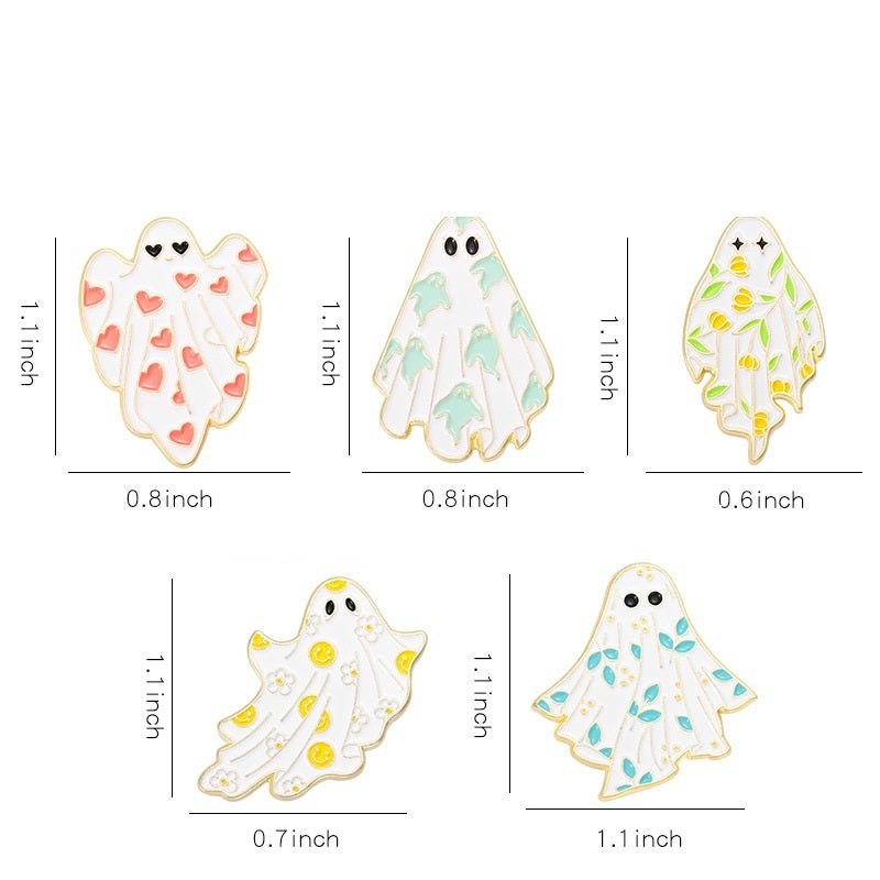 Cartoon Cute Halloween Series Hot Selling Alloy Brooch - 0 - Scribble Snacks