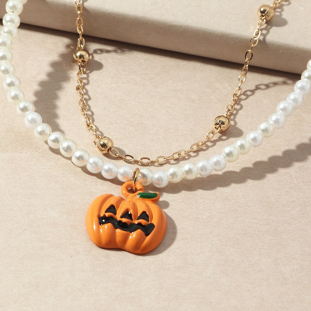 Cartoon Pumpkin Halloween Bracelet - 0 - Scribble Snacks