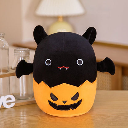 Cartoon Pumpkin Little Devil Plush Toy Halloween Funny Decoration - 0 - Scribble Snacks