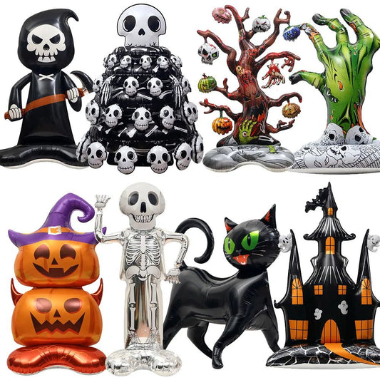 Castle Pumpkin Spook Balloon Decor - Halloween - Balloons & Garlands - Scribble Snacks