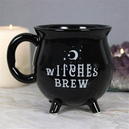 Ceramic Witch Coffee Mug, Ceramic Halloween Mug - 0 - Scribble Snacks