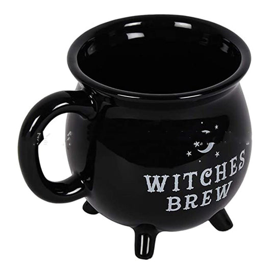 Ceramic Witch Coffee Mug, Ceramic Halloween Mug - 0 - Scribble Snacks