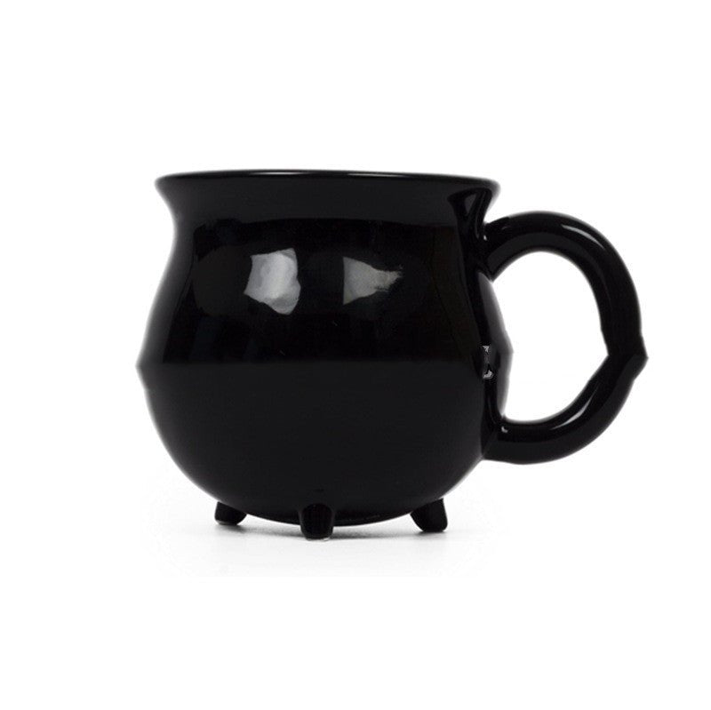 Ceramic Witch Coffee Mug, Ceramic Halloween Mug - 0 - Scribble Snacks