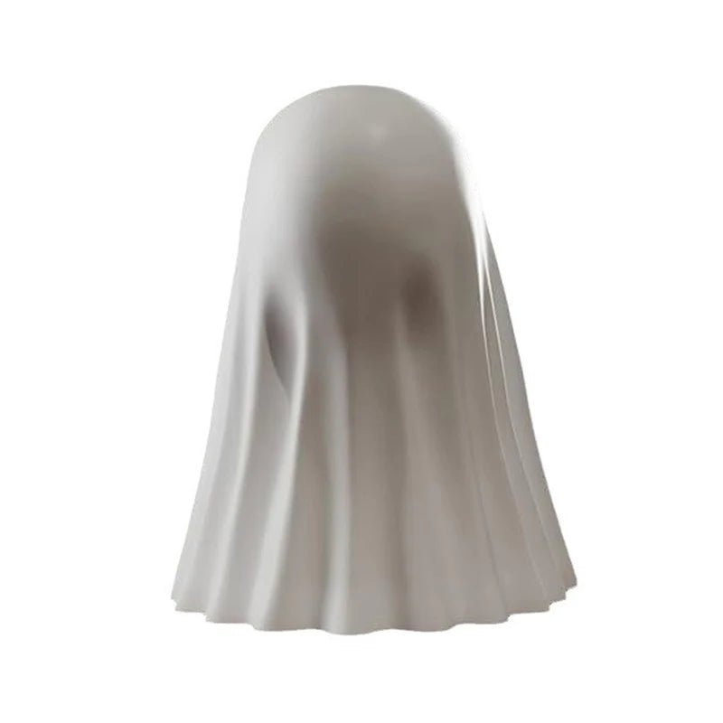 Cheeky Ghost Halloween Figurine - Halloween - Resin Ornaments & Charms - Scribble Snacks