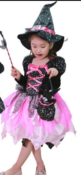 Children's Costume For Halloween Party Baby Girls Halloween Witch Costume Children Cosplay - 0 - Scribble Snacks