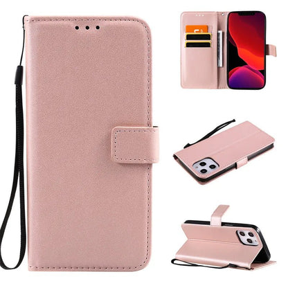 Choco Flip Leather Flipper Wallet iPhone Case - iPhone Cases - Scribble Snacks