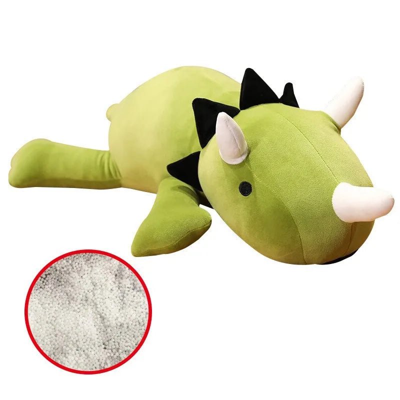 Chubby Donut Dinosaur Plush - Soft Plush Toys - Scribble Snacks